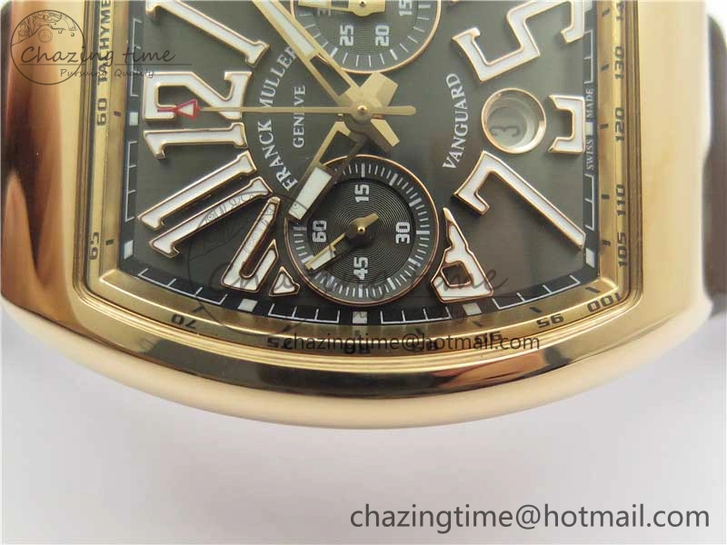 OnTrend Vanguard V45 Chrono RG ABF Best Edition Gray Dial on Gummy Strap A 6534