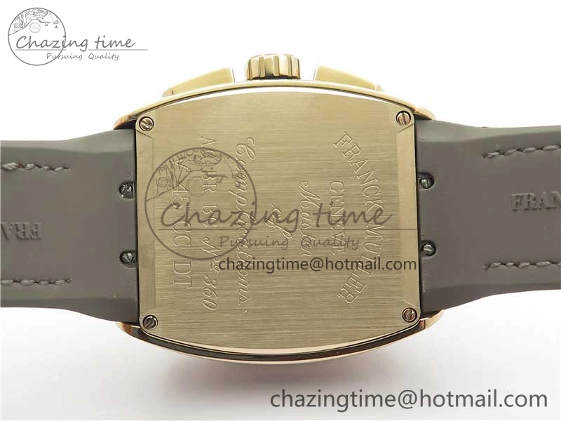 OnTrend Vanguard V45 Chrono RG ABF Best Edition Gray Dial on Gummy Strap A 6534