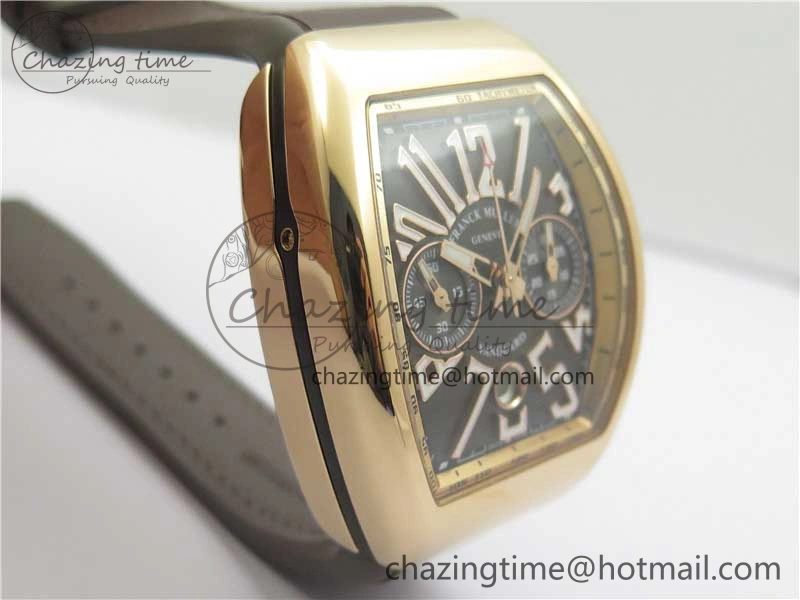 OnTrend Vanguard V45 Chrono RG ABF Best Edition Gray Dial on Gummy Strap A 6534