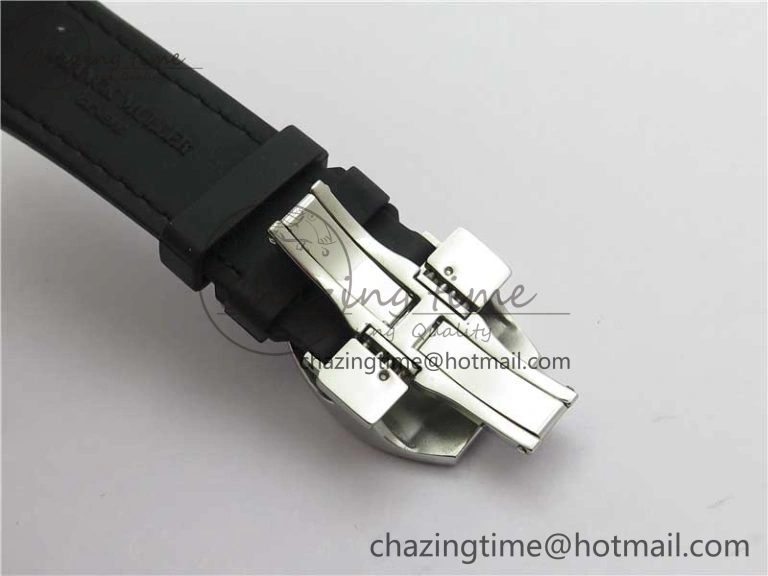 TimelessDesign Vanguard V45 Chrono SS ABF Best Edition Black Dial Black Markers on Leather Strap A 6537
