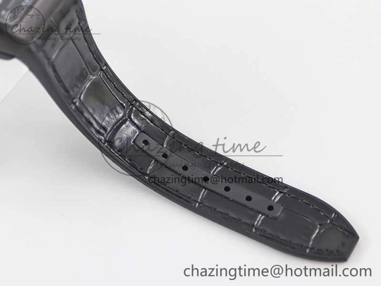 Vanguard V45 DLC ABF 1:1 Best Edition Black Textured Dial on Black Rubber Strap MIYOTA NewStyle 6527