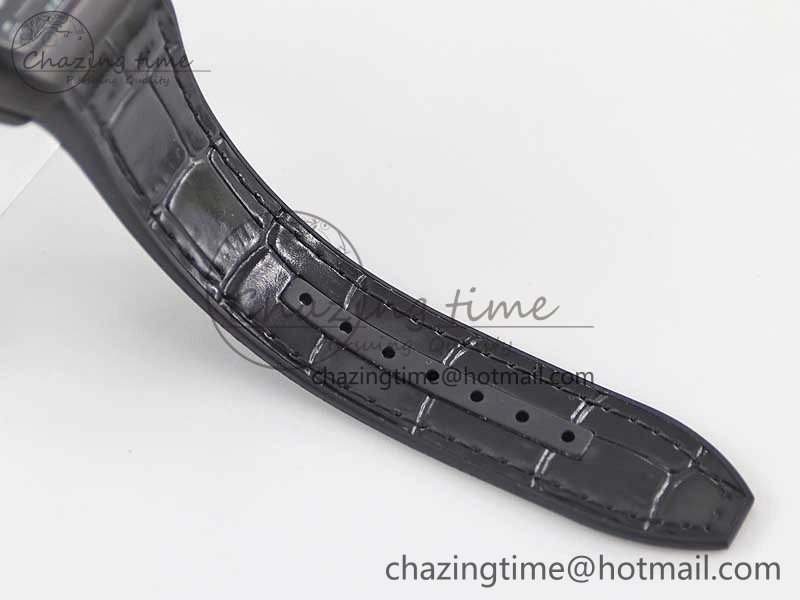 Vanguard V45 DLC ABF 1:1 Best Edition Black Textured Dial on Black Rubber Strap MIYOTA NewStyle 6527