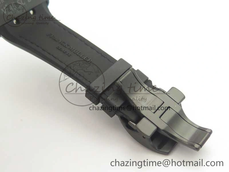 Vanguard V45 PVD Titanium TF 1:1 Best Edition Black Dial on Black Gummy Strap Black Stich A MultiPurpose 6580
