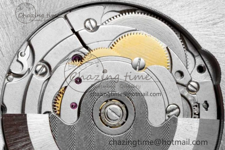 Vanguard V45 RG ABF Best Edition Full Diamonds Dial on Black Leather Strap A Contemporary 6526