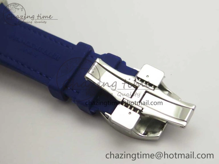 FreshLook Vanguard V45 SS ABF Best Edition Blue Dial Numbers Markers on Blue Gummy Strap A 6566