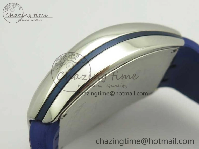 Resilient Vanguard V45 SS ABF Best Edition Blue Textured Dial on Blue Gummy Strap A 6574