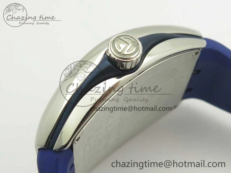Resilient Vanguard V45 SS ABF Best Edition Blue Textured Dial on Blue Gummy Strap A 6574