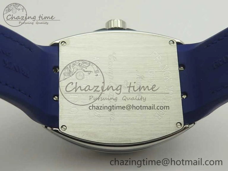 Resilient Vanguard V45 SS ABF Best Edition Blue Textured Dial on Blue Gummy Strap A 6574