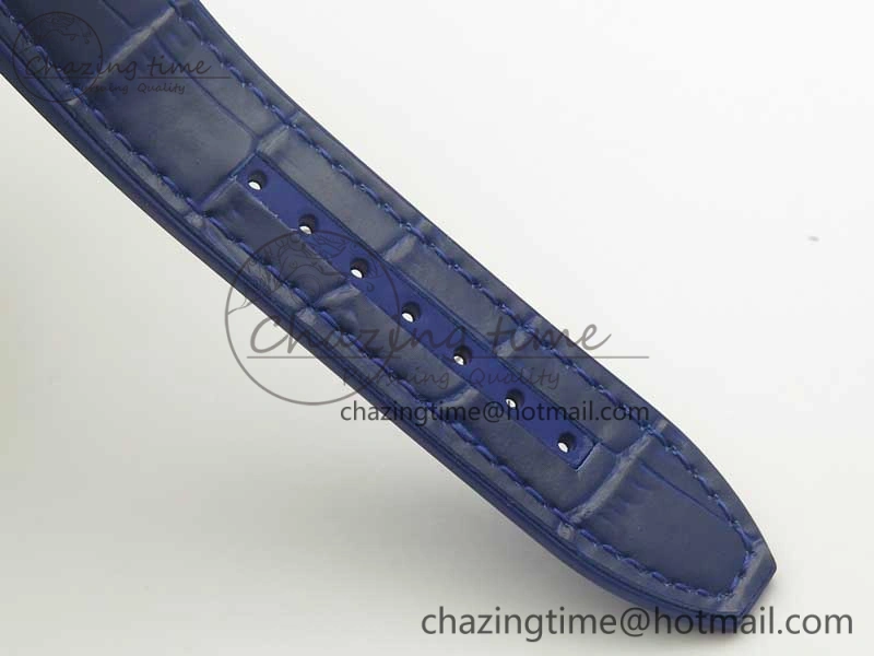 Resilient Vanguard V45 SS ABF Best Edition Blue Textured Dial on Blue Gummy Strap A 6574
