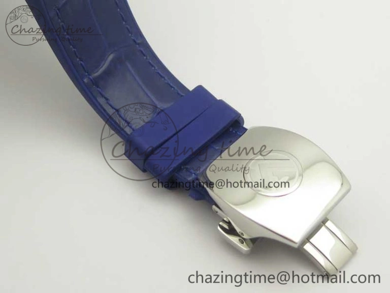 Resilient Vanguard V45 SS ABF Best Edition Blue Textured Dial on Blue Gummy Strap A 6574