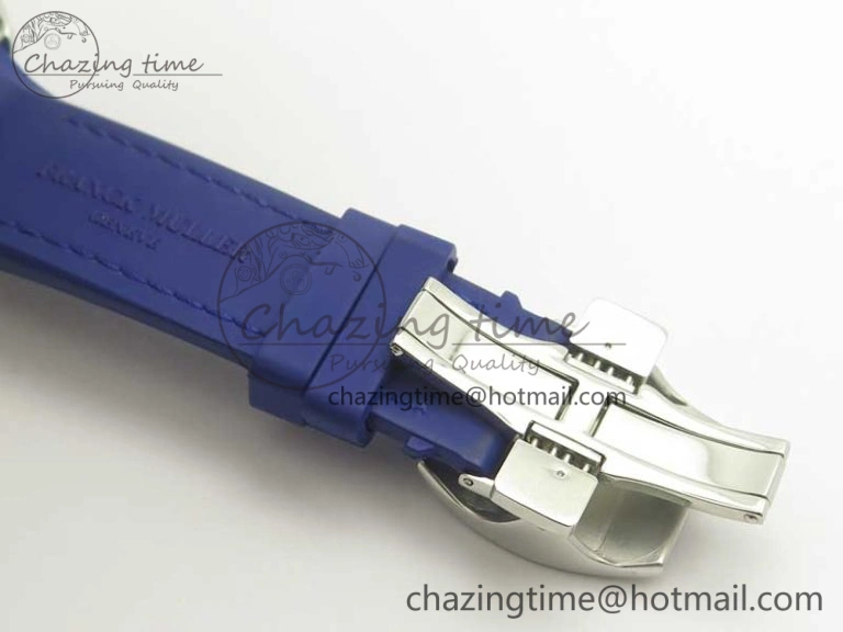 Resilient Vanguard V45 SS ABF Best Edition Blue Textured Dial on Blue Gummy Strap A 6574