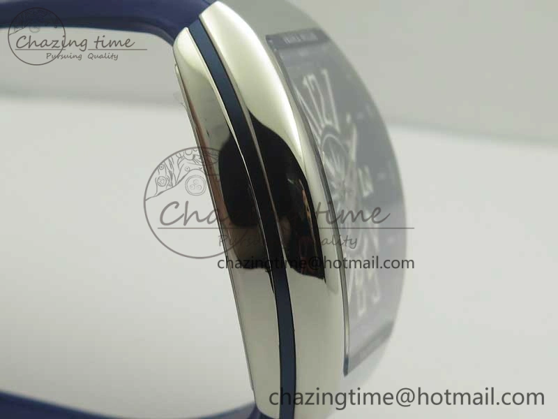 Resilient Vanguard V45 SS ABF Best Edition Blue Textured Dial on Blue Gummy Strap A 6574