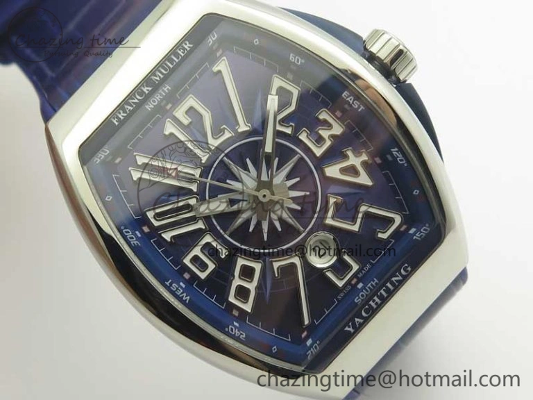 Resilient Vanguard V45 SS ABF Best Edition Blue Textured Dial on Blue Gummy Strap A 6574