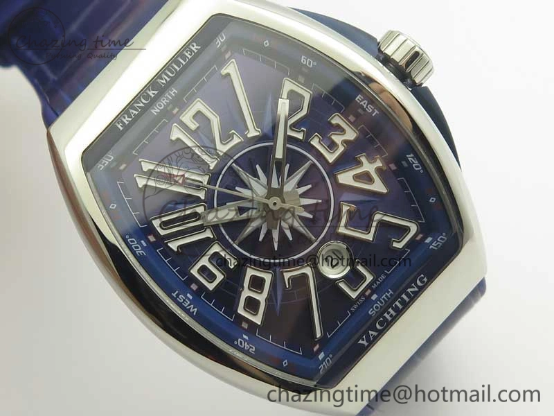 Resilient Vanguard V45 SS ABF Best Edition Blue Textured Dial on Blue Gummy Strap A 6574