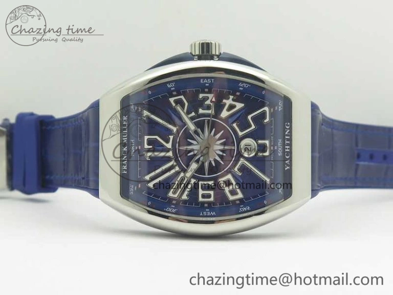 Resilient Vanguard V45 SS ABF Best Edition Blue Textured Dial on Blue Gummy Strap A 6574