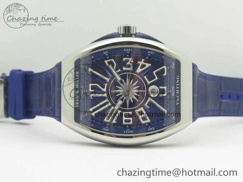 Resilient Vanguard V45 SS ABF Best Edition Blue Textured Dial on Blue Gummy Strap A 6574