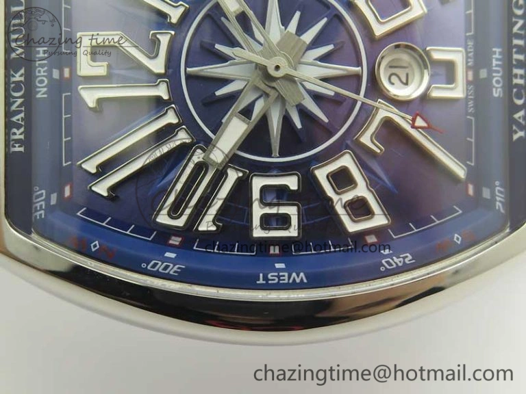 Resilient Vanguard V45 SS ABF Best Edition Blue Textured Dial on Blue Gummy Strap A 6574