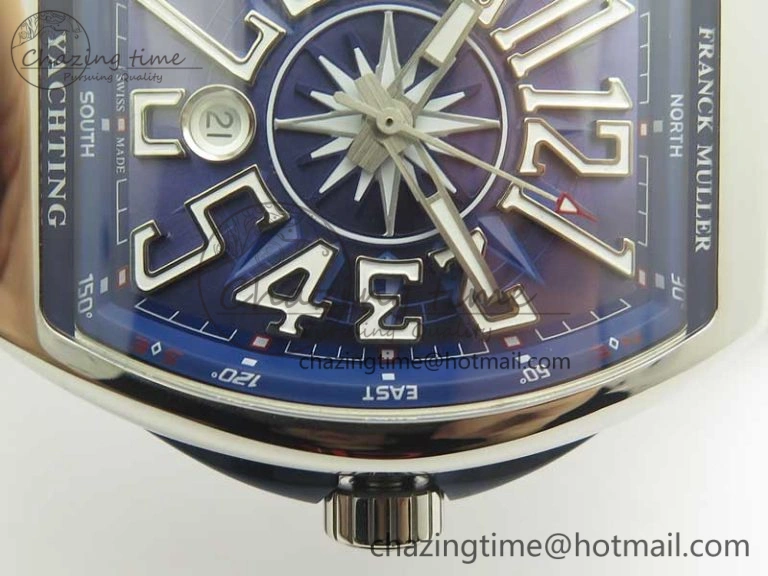 Resilient Vanguard V45 SS ABF Best Edition Blue Textured Dial on Blue Gummy Strap A 6574