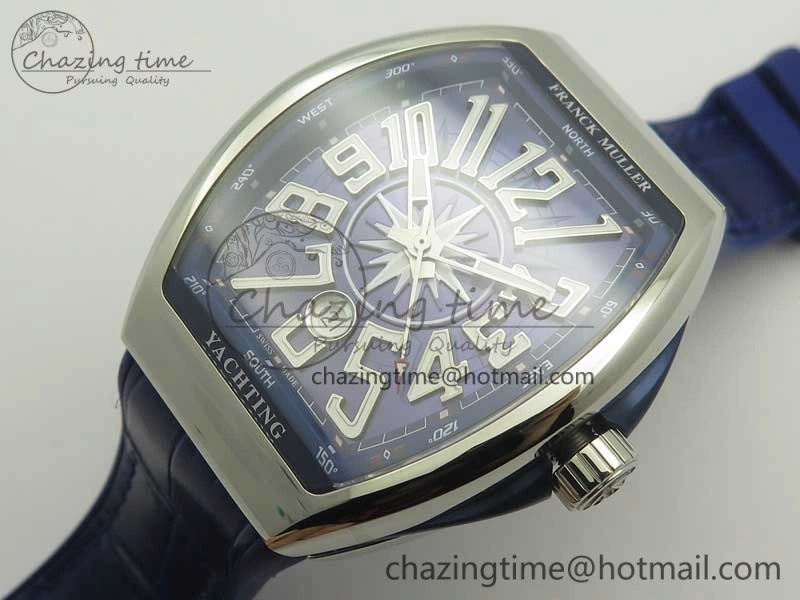 Resilient Vanguard V45 SS ABF Best Edition Blue Textured Dial on Blue Gummy Strap A 6574