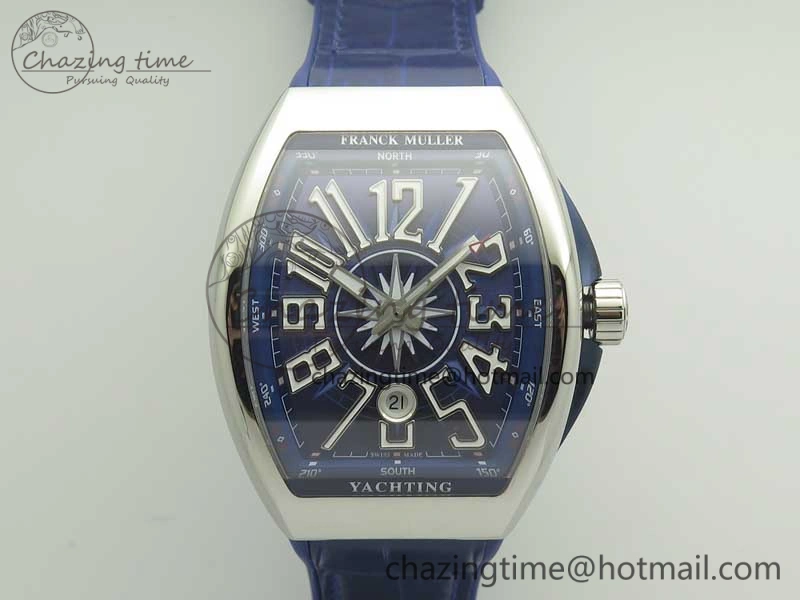 Resilient Vanguard V45 SS ABF Best Edition Blue Textured Dial on Blue Gummy Strap A 6574