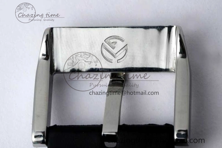 Vanguard V45 SS ABF Best Edition Full Diamonds Dial on Black Leather Strap A SunProtective 6521