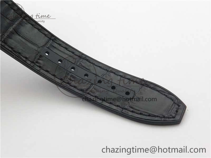 QuickDry Vanguard V45 SS ZF Best Edition Black Textured Dial on Black Rubber Strap MIYOTA 6563