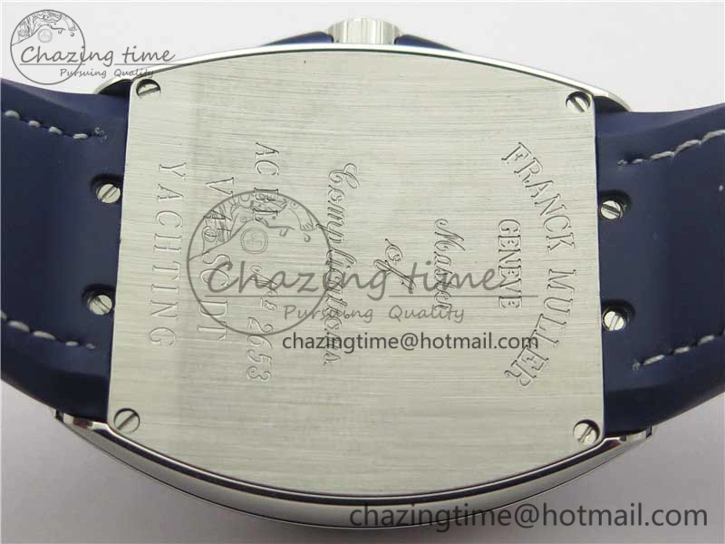 SportInspired Vanguard V45 SS ZF Best Edition Blue Textured Dial on Blue Rubber Strap MIYOTA 6564