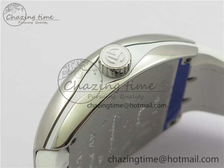 Sophisticated Vanguard V45 SS ZF Best Edition White Textured Dial on White Rubber Strap MIYOTA 6557