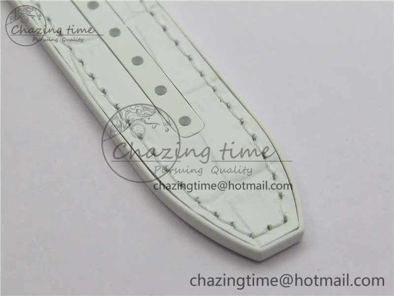 Sophisticated Vanguard V45 SS ZF Best Edition White Textured Dial on White Rubber Strap MIYOTA 6557
