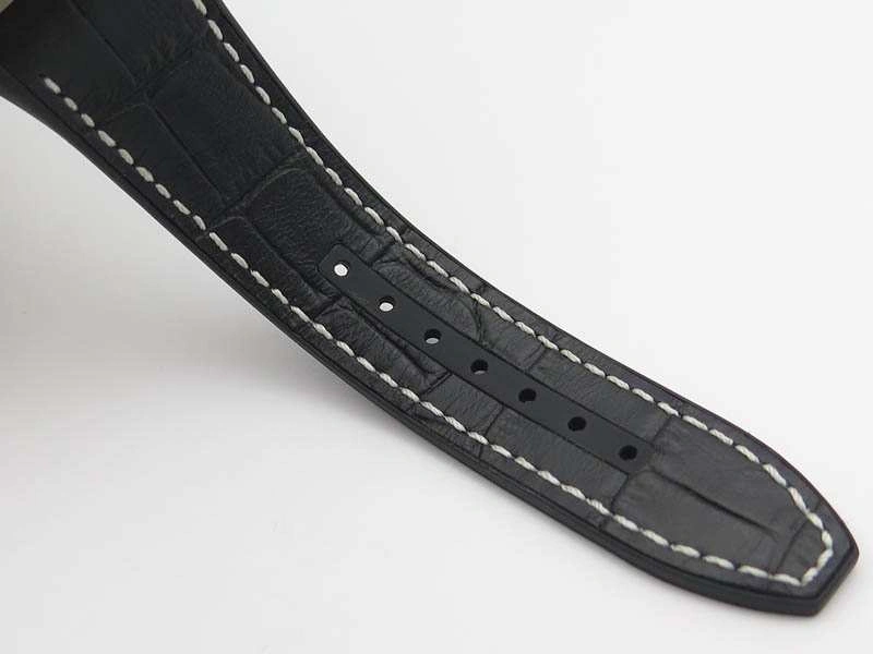 WeatherProof Vanguard V45 Ti TF 1:1 Best Edition Black Dial On Black Leather Strap A 6599