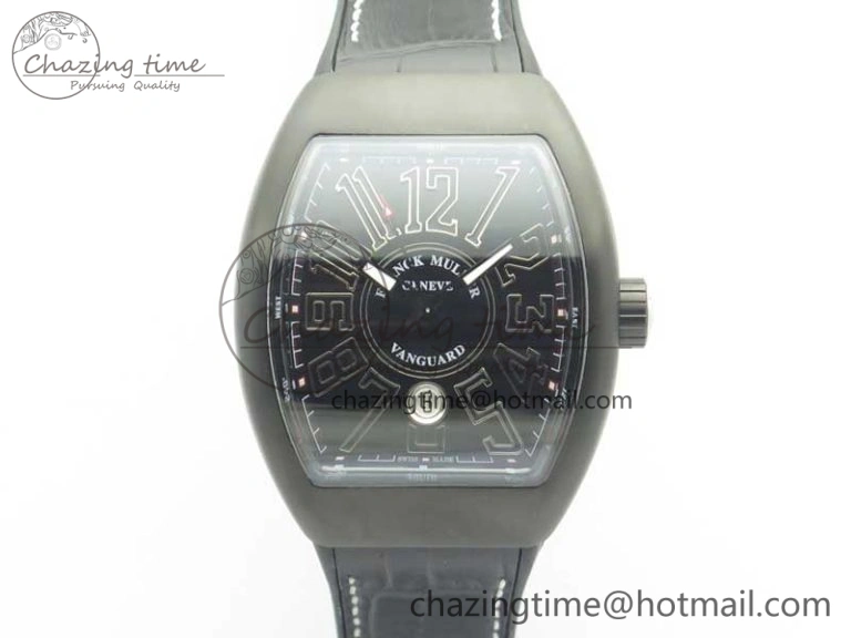 Minimalist Vanguard V45 Ti TF 1:1 Best Edition Gray Dial On Gray Gummy Strap A 6600