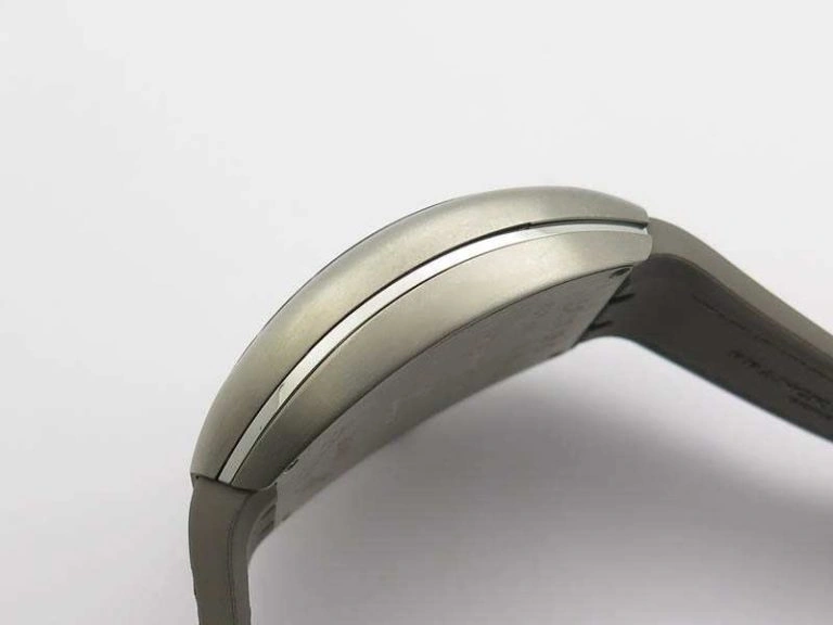 Minimalist Vanguard V45 Ti TF 1:1 Best Edition Gray Dial On Gray Gummy Strap A 6600