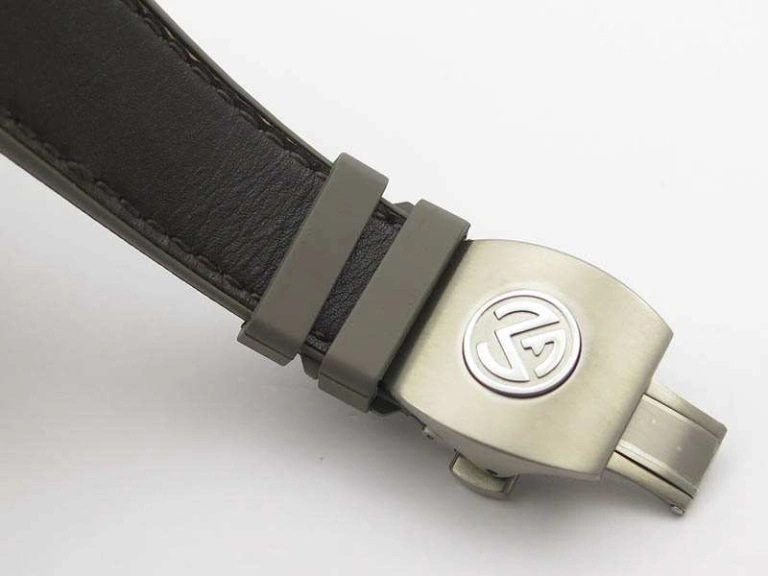 Minimalist Vanguard V45 Ti TF 1:1 Best Edition Gray Dial On Gray Gummy Strap A 6600