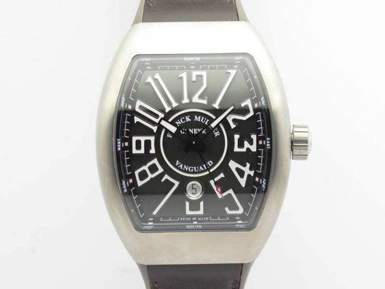 Minimalist Vanguard V45 Ti TF 1:1 Best Edition Gray Dial On Gray Gummy Strap A 6600