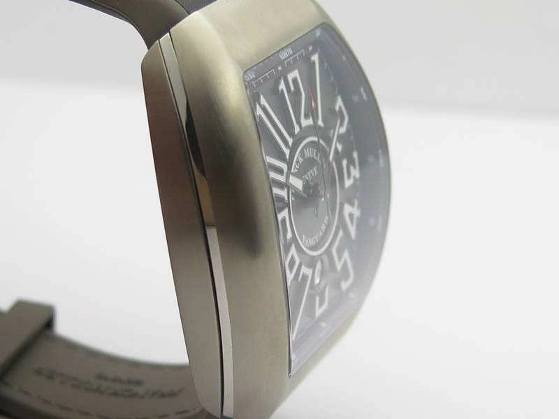 Minimalist Vanguard V45 Ti TF 1:1 Best Edition Gray Dial On Gray Gummy Strap A 6600