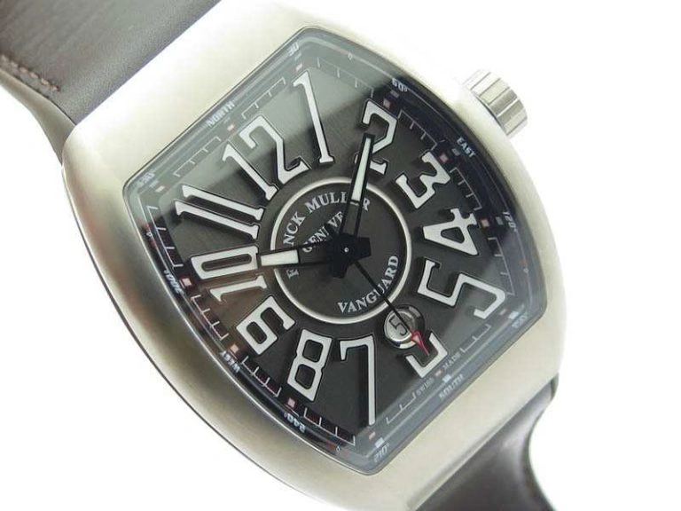 Minimalist Vanguard V45 Ti TF 1:1 Best Edition Gray Dial On Gray Gummy Strap A 6600