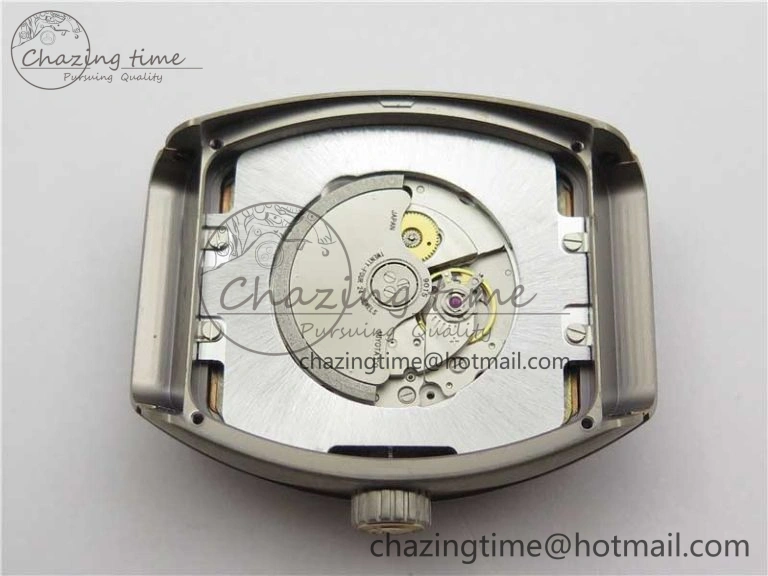 Vanguard V45 Titanium ZF 1:1 Best Edition Gray Dial on Broiwn Rubber Strap MIYOTA HighQuality 6558