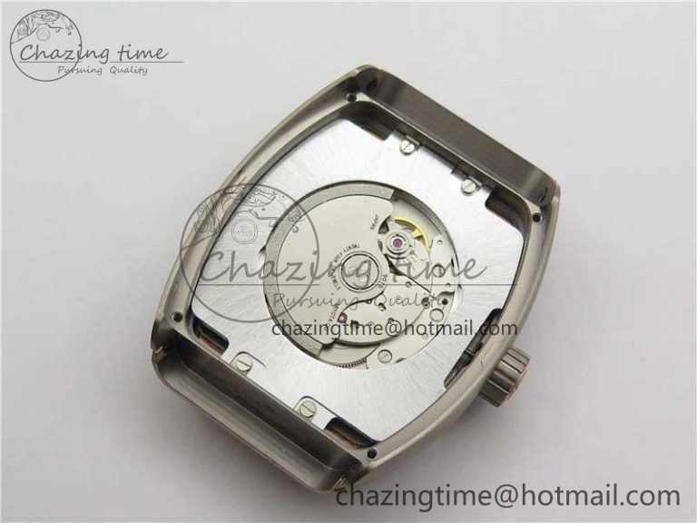 Vanguard V45 Titanium ZF 1:1 Best Edition Gray Dial on Broiwn Rubber Strap MIYOTA HighQuality 6558