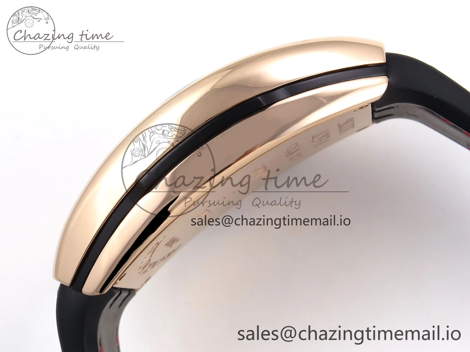 Vanguard Zvonimir RG ABF Best Edition Black Dial on Black Leather Strap A Compact 6486