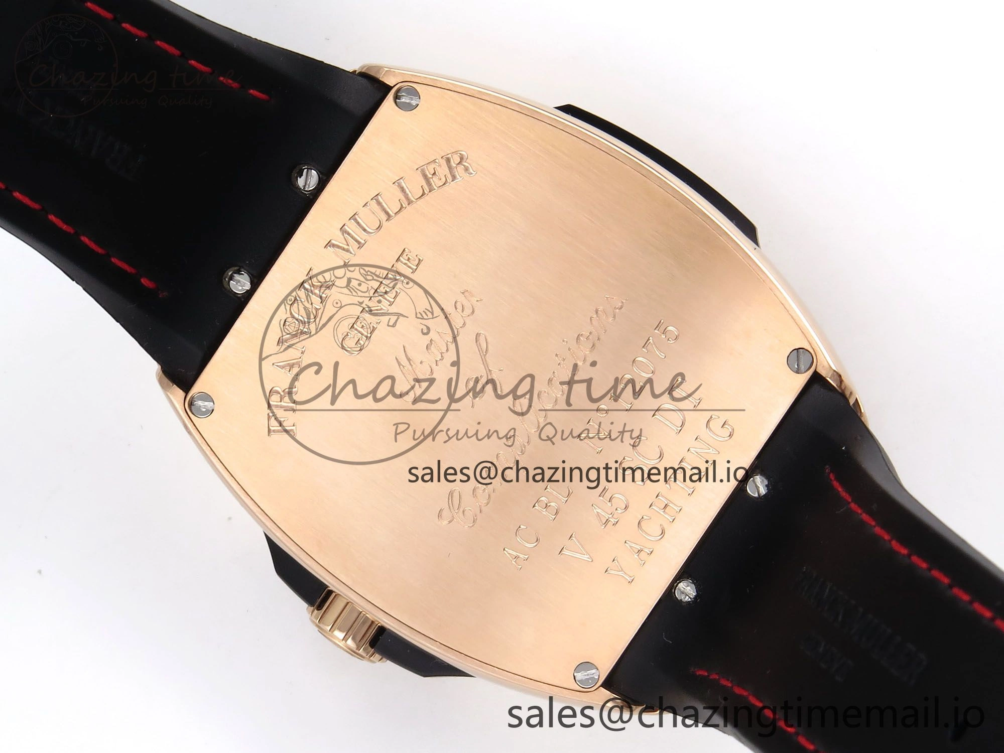 Vanguard Zvonimir RG ABF Best Edition Black Dial on Black Leather Strap A Compact 6486