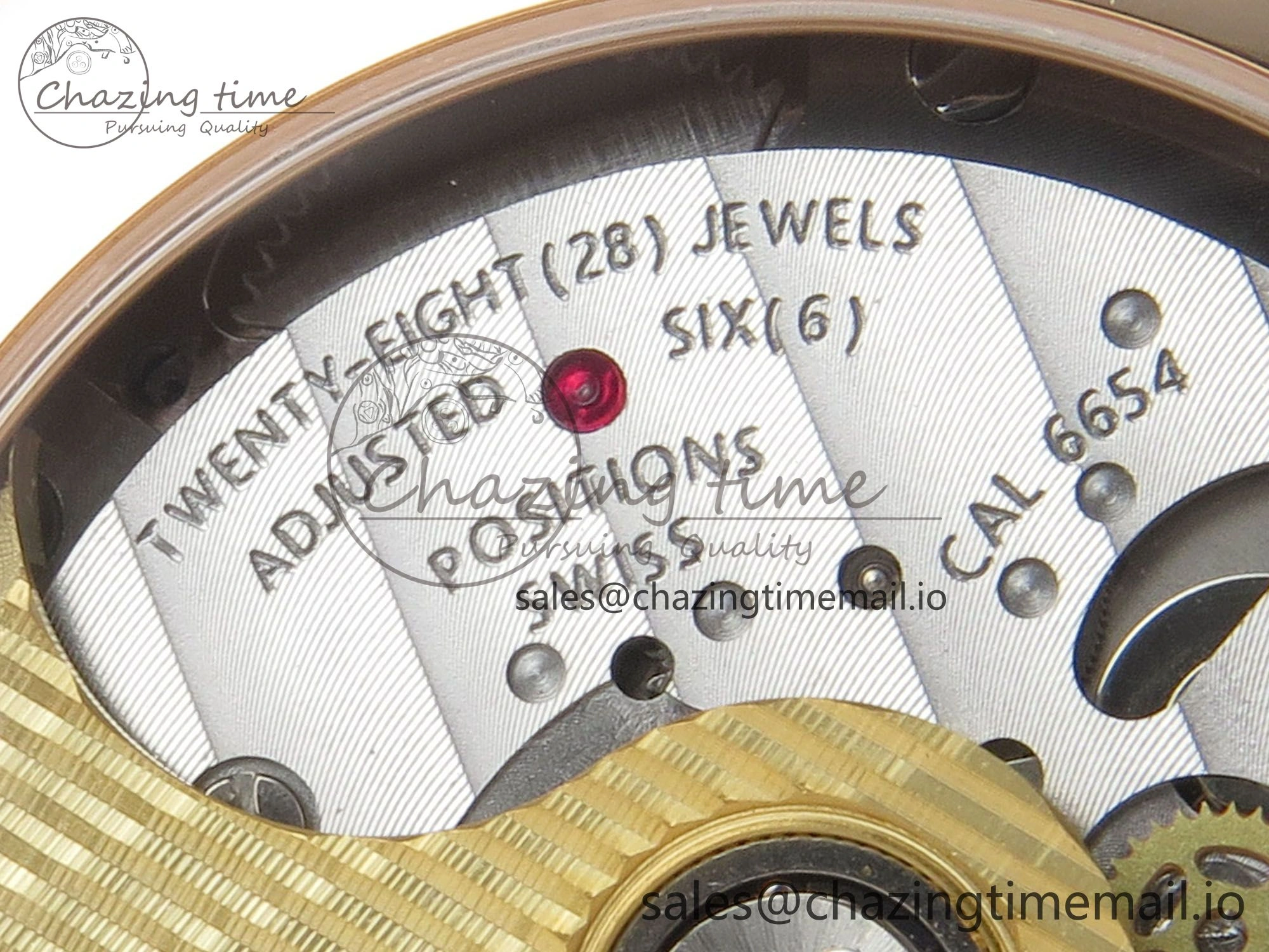 Stretchable Villeret 6654 RG Complicated Function APSF 1:1 Best Edition White Dial on Brown Leather Strap A 5256