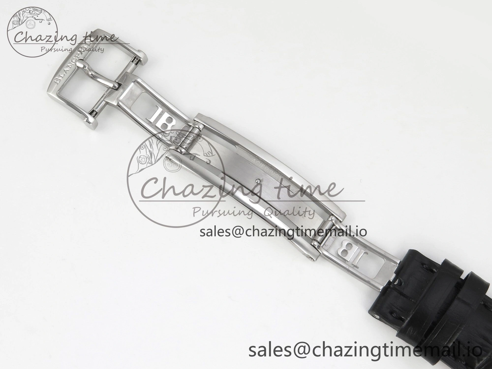 SmartChoice Villeret 6654 SS Complicated Function APSF 1:1 Best Edition White Dial on Black Leather Strap A 5257