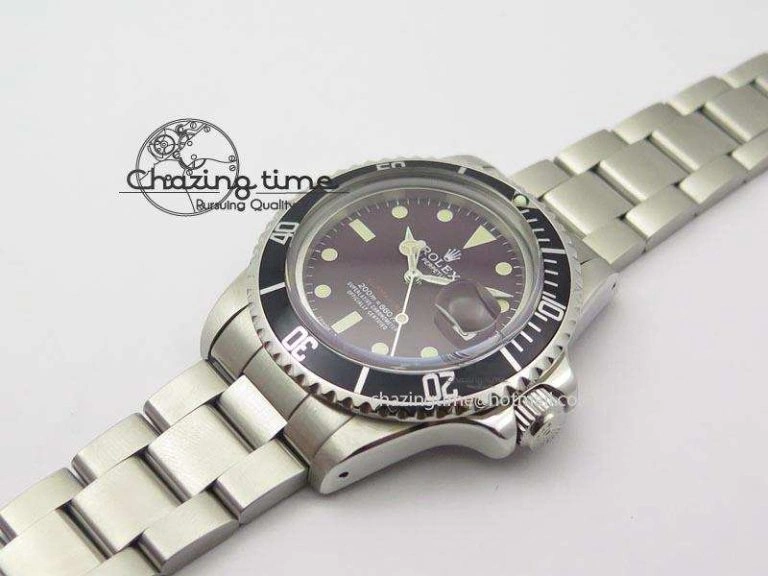 Vintage 1680 Best Edition Red Submariner 200m=660ft A2836 (Superlumed dial and hands) Youthful 3918