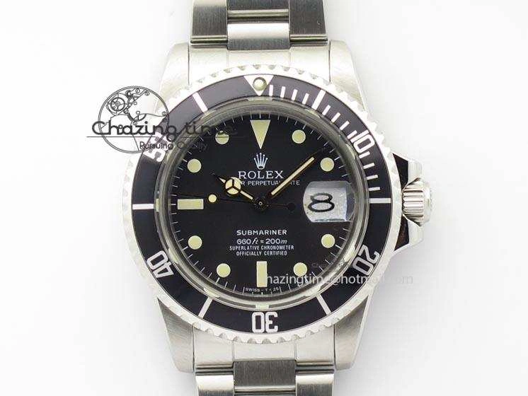 Sporty Vintage 1680 Best Edition White Submariner 660ft 200m A2836 (Superlumed Dial And Hands) 3919