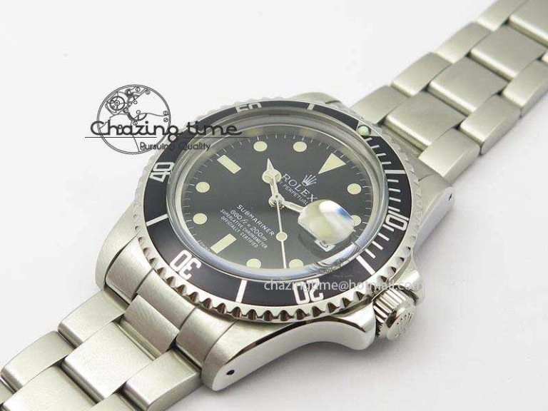 Sporty Vintage 1680 Best Edition White Submariner 660ft 200m A2836 (Superlumed Dial And Hands) 3919