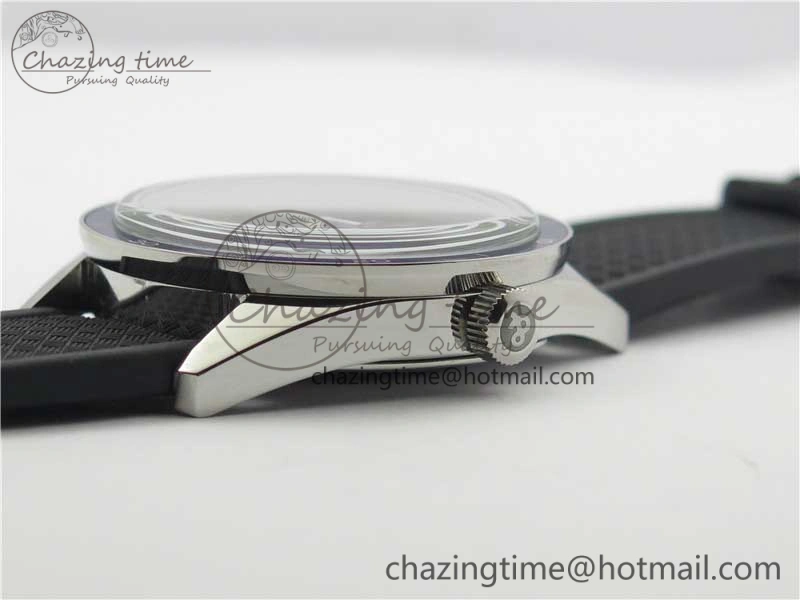 Vintage BR123 SS Blue Dial Blue Bezel on Black Rubber Strap MIYOTA HighQuality 5172