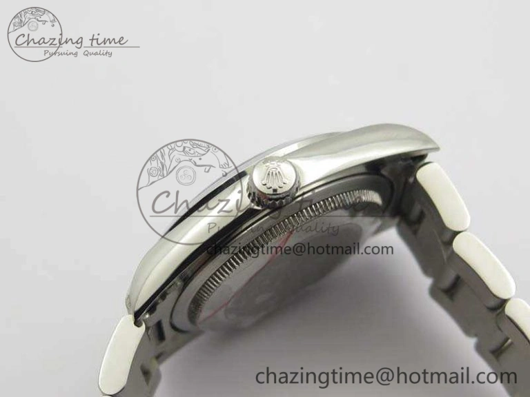 Thermal Vintage Explorer Ref.1016 Cartier Black Dial Cream Markers On SS Bracelet A23J 3545