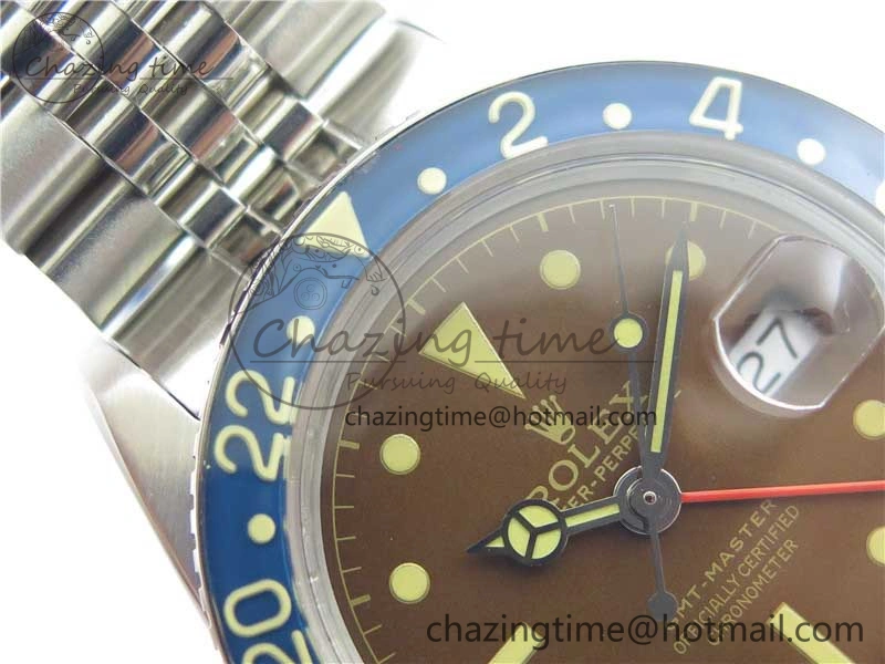 Vintage GMT Master 6542 Tropical Black Dial on Jubilee Bracelet A UrbanStyle 2519
