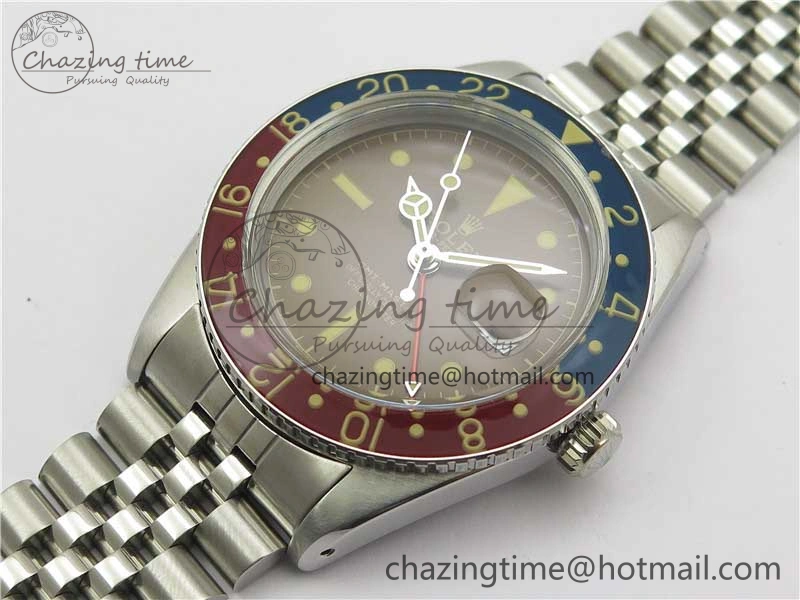 Vintage GMT Master 6542 Tropical Black Dial on Jubilee Bracelet A UrbanStyle 2519