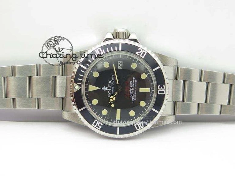 Vintage Sea Dweller 1665 Best Edition Double Red A2836 (Superlumed dial and hands) Reliable 3917